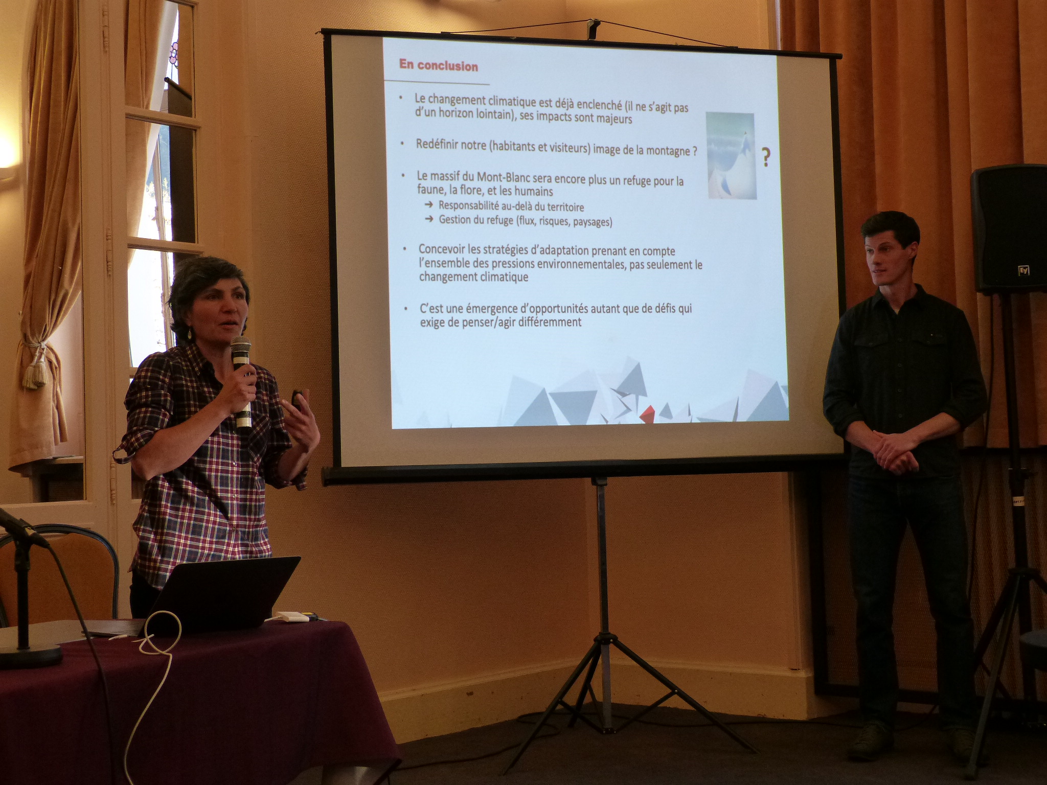RESTITUTION DU 22 NOVEMBRE DU PROJET TRANSFRONTALIER ADAPT MONT-BLANC