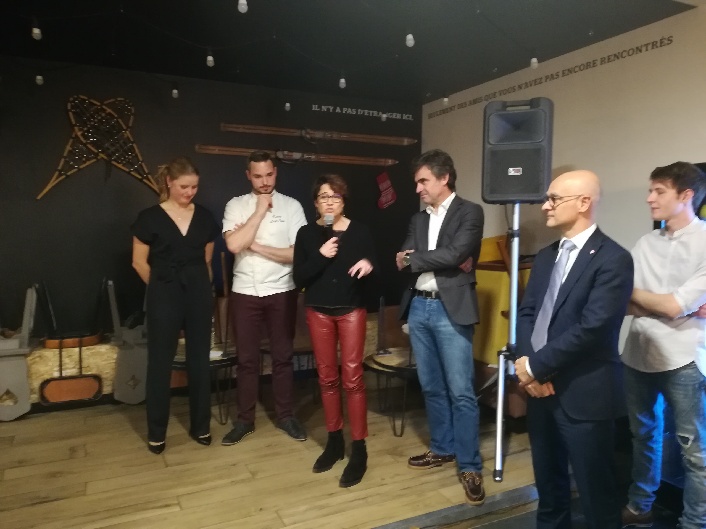 INAUGURATION LE 30 NOVEMBRE DE LA BOULANGERIE AL'PAIN: UN PROJET AIDE PAR LA COMMUNAUTE DE COMMUNES ET LA REGION