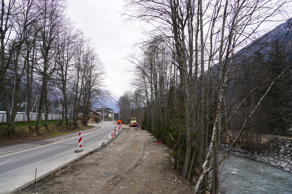 LES TRAVAUX DE LA VELOROUTE VOIE VERTE SE POURSUIVENT!
