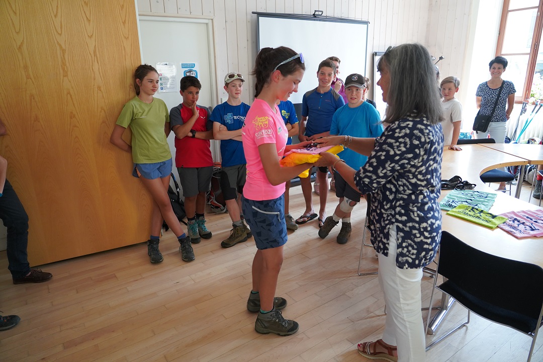 ARRIVEE DU TROISIEME SEJOUR TRANSFRONTALIER DE L'ESPACE MONT-BLANC A CHAMONIX