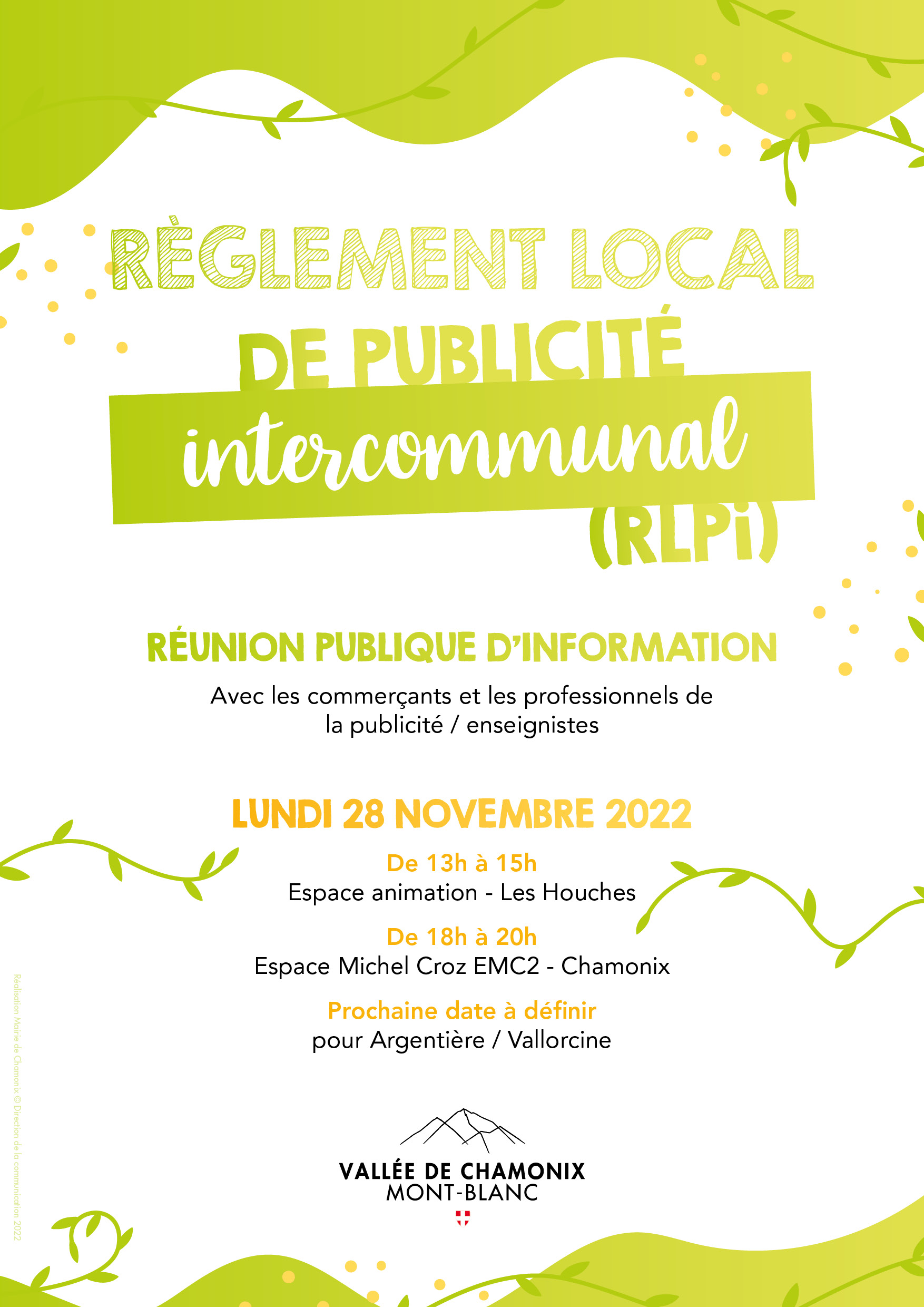 Réunion Publique RLPi