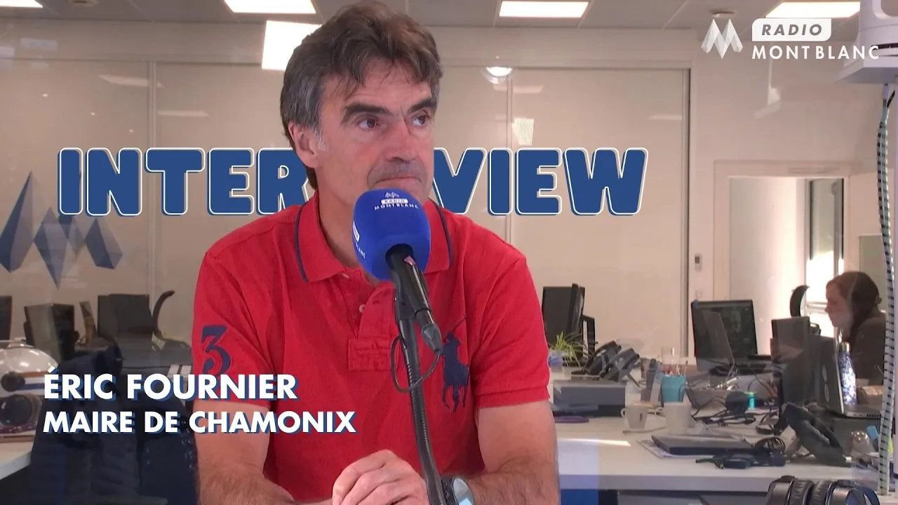 Éric Fournier, président de la communauté de communes de la Vallée de Chamonix Mont-Blanc, invité de l'émission Bonjour M. le Maire
