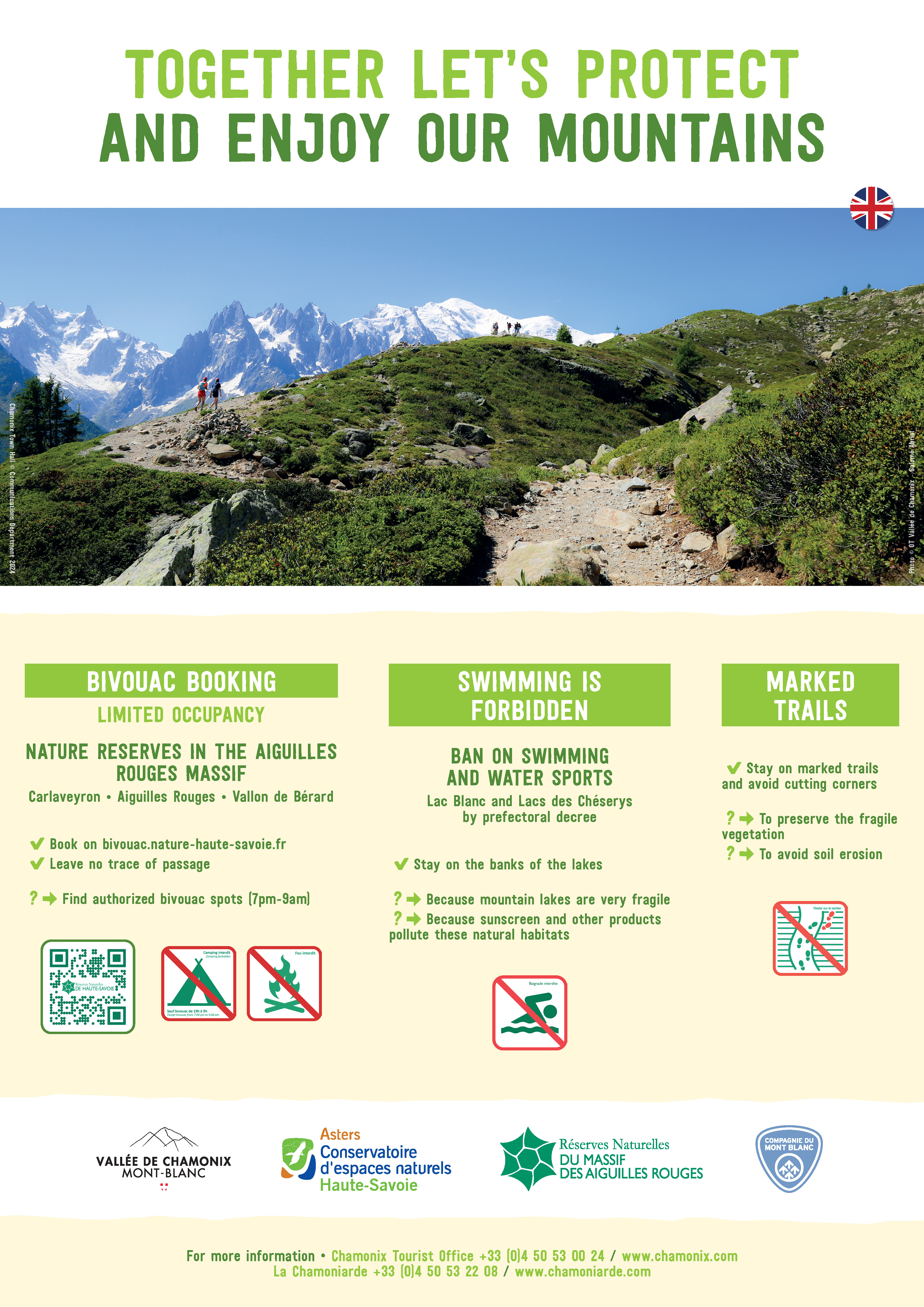 Été 2024 : rappel des bonnes pratiques en montagne