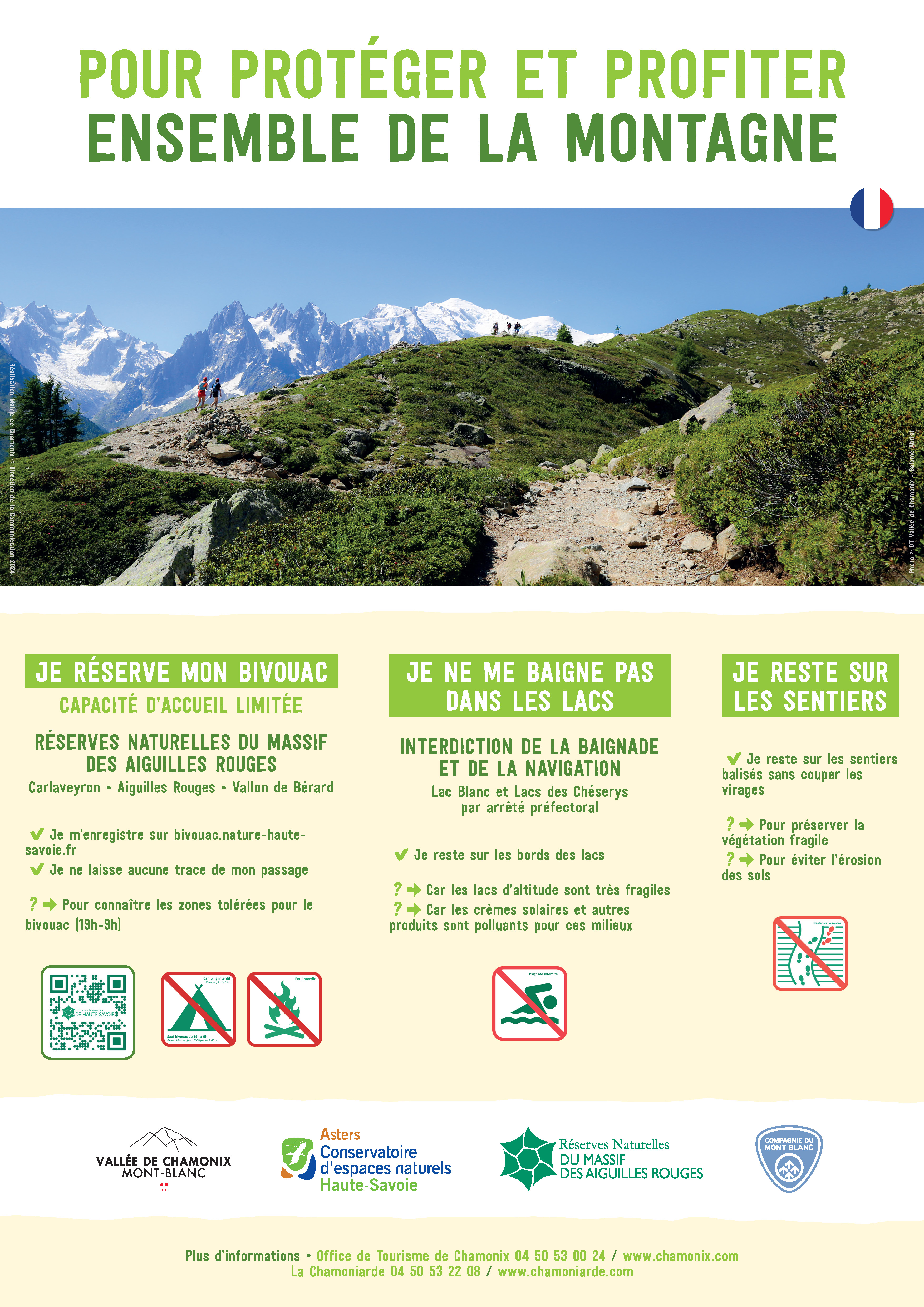 Été 2024 : rappel des bonnes pratiques en montagne
