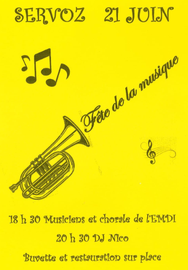Fête de la Musique à Servoz