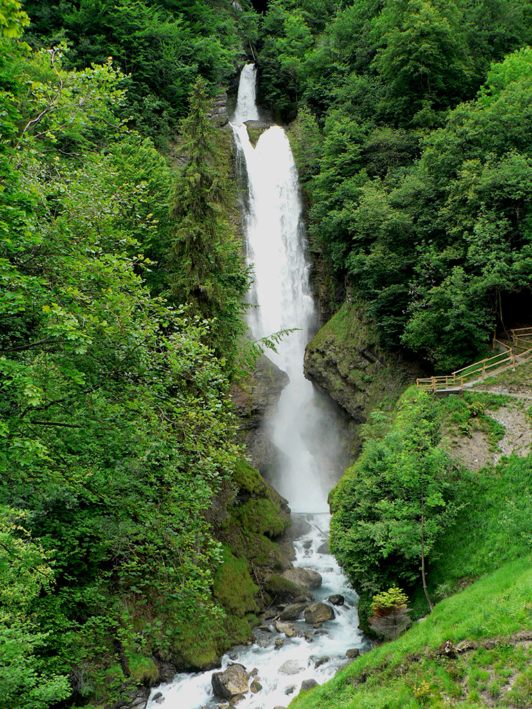 Cascade de Chedde, Passy