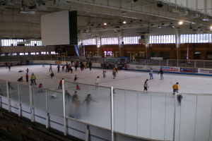 Apercu de l'intérieur de la Patinoire