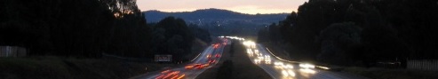 Photo d'une autoroute